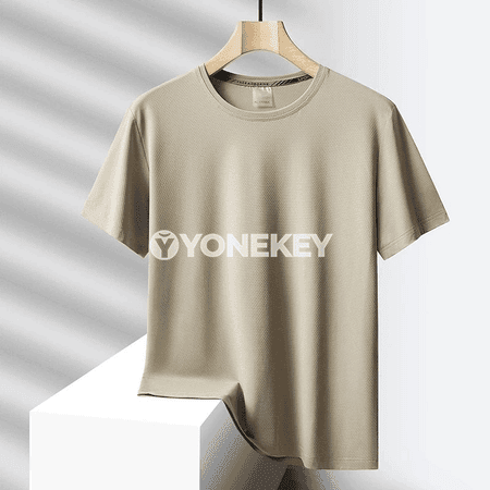 Erkekler üçin ýeňil, dem alýan gündelik futbolka, 6XL çenli