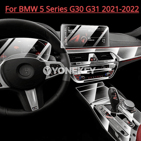 BMW 5 Series G30/G31 2021-2022 üçin ekran gorag plenka TPU