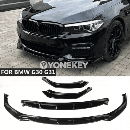 BMW 5 Series G30/G31 üçin öň bumper lip spoiler splitter