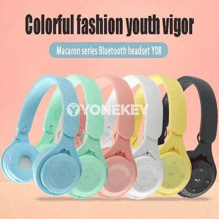 Bluetooth 5.3 simsiz naushnikler, mikrofonly, ýokary ses izolýasiýaly