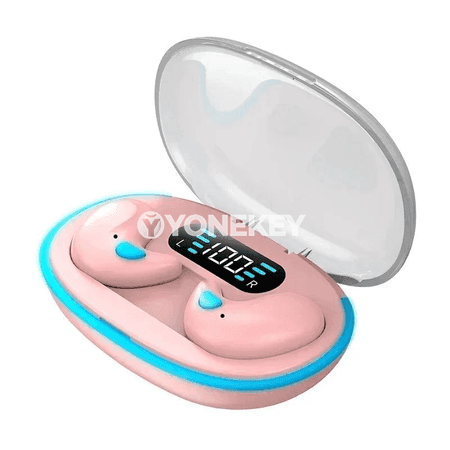 X55 simsiz Bluetooth 5.3 nauşnikler, ses azaltma, sport we oýun üçin