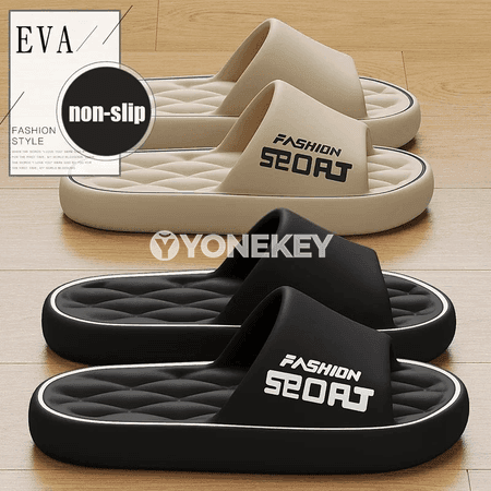 Erkek-zenanlar üçin ýeňil EVA öý şypbyklary, antislip, 36-49