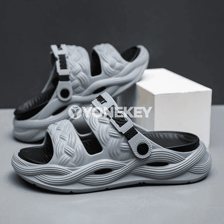 Erkekler üçin tomusky rahat şypbyklar, plýaž we bag üçin