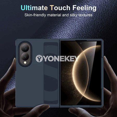 Samsung Galaxy Z Fold 4-8 üçin silikon bileklikli gorag gapagy