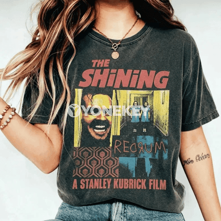 The Shining retro gorkuly film futbolkasy, uniseks