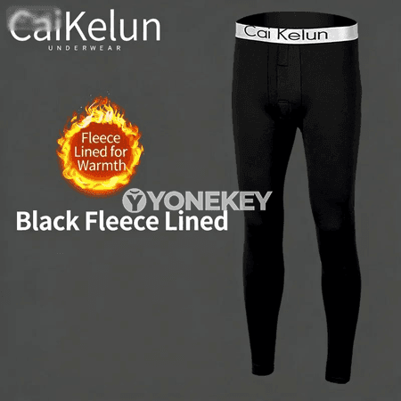 Erkekler üçin ýyly termo içki balak, dar görnüşli