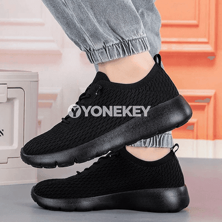 Dem alýan mesh erkek aýakgaplary, ýeňil we amatly gündelik model