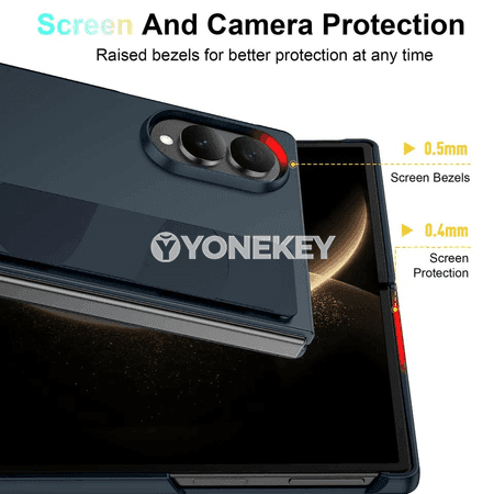 Samsung Galaxy Z Fold 4-8 üçin silikon bileklikli gorag gapagy