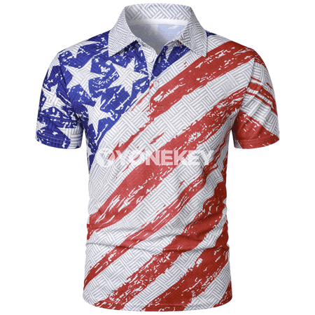 Erkekler üçin tomusky 3D çaply polo futbolka, gündelik stil