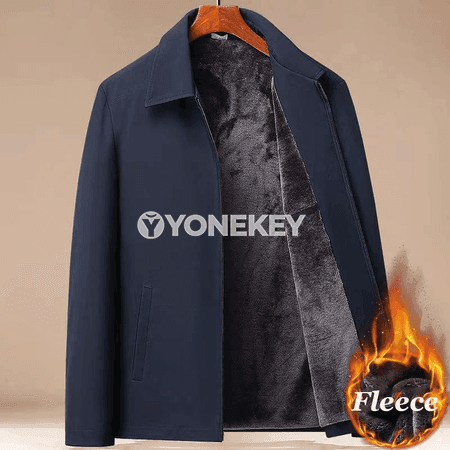 Erkekler üçin gyş kurtkasy, ýyly fleece içlikli, kapýuşonly