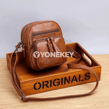 Wintage zenan egin sumkasy, kiçi günlük crossbody sumka