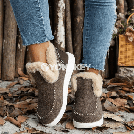 Zenanlar üçin gyşlyk ýyly ankle ädikler, rahat we süýşmeýän