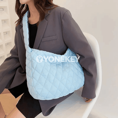 Aýal-gyzlar üçin nylon egin sumkasy, giň göwrümli gündelik model