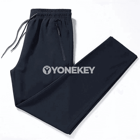 Erkekler üçin giň göwürjejli elastik billi gönülegel balaklar, 4XL-5XL