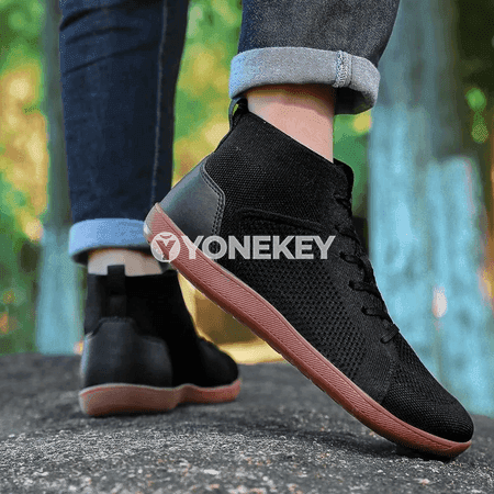 Dem alýan ýeňil erkek köwüşler, giň aýak üçin sport stil