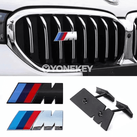 BMW üçin M Sport öň grill emblema stikeri