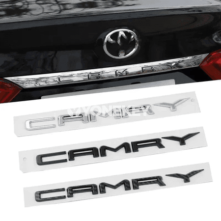 Toyota Camry üçin 3D ABS öň we yz emblem stikeri