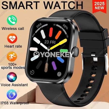 2026 täze akylly sagat, doly duýgur ekranly, jaňly we sport funksiýaly