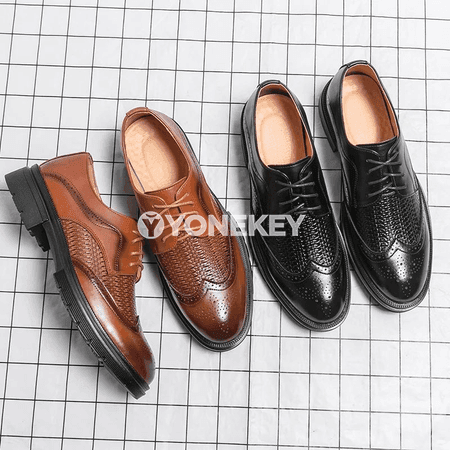 Erkekler üçin klassik deri loafer köwüşler