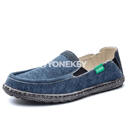 Dem alýan erkek kanwa loafers aýakgaplary, ýeňil we amatly