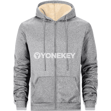 Gyş üçin ýyly fleece erkek zipli kapýuşonli switer