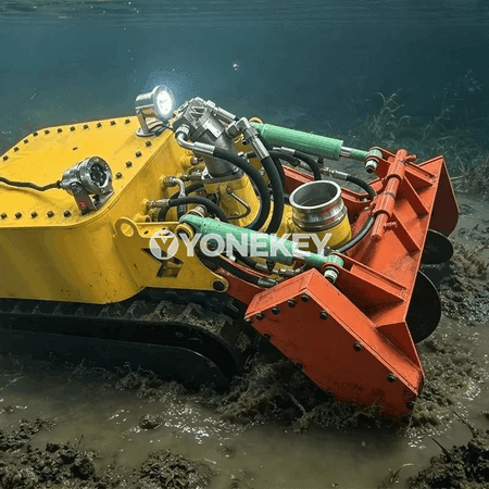 HD kamera bilen senagat şlýud arassalaýjy robot