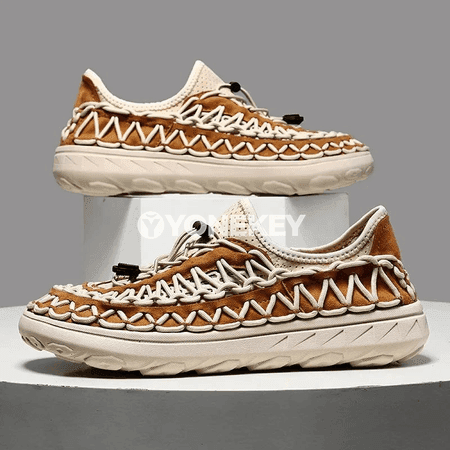Erkekler üçin mesh ýazkysy sandal — ýeňil, rahat we gündelik stil