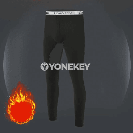 Erkekler üçin ýyly içki balaklar, ýumşak termal leggins