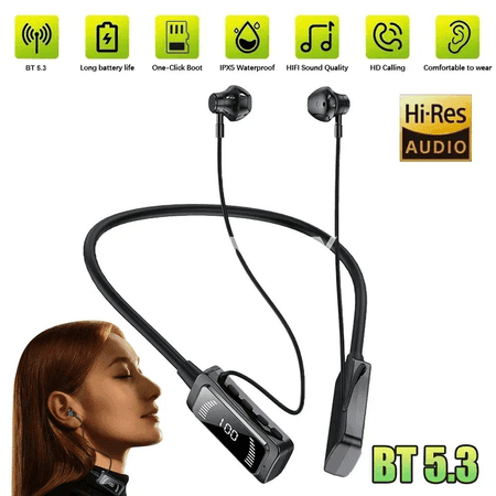 CHUBAN simsiz Bluetooth sport gulaklyklary, güýçli batareýaly