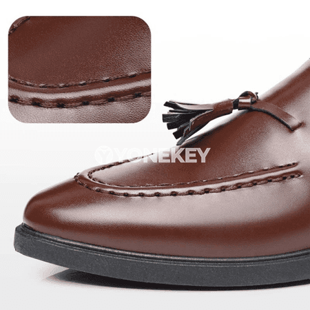 Erkekler üçin sypaýy zamana laýyk köwüşler, bagjyksyz loafers