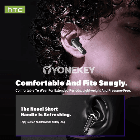 HTC NE70 simsiz Bluetooth gulaklyklary, ekrany, AI terjime