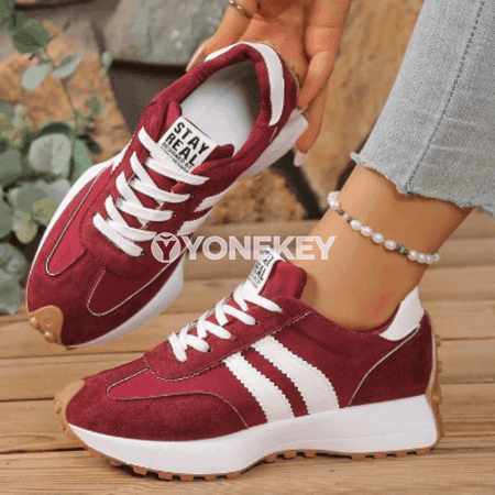 Zenanlar üçin moda krasowkalary, gündelik sport we şäher üçin amatly