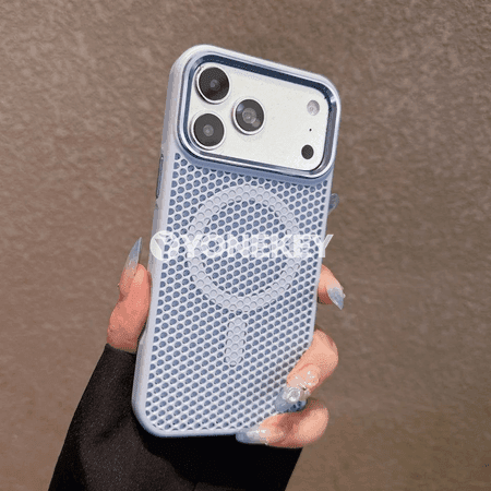 iPhone üçin dem alýan ýylylyk paýlaýjy MagSafe magnitli çehli