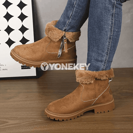 Zenanlar üçin retro zamş ankle ädikleri, zipli gyş köwşi