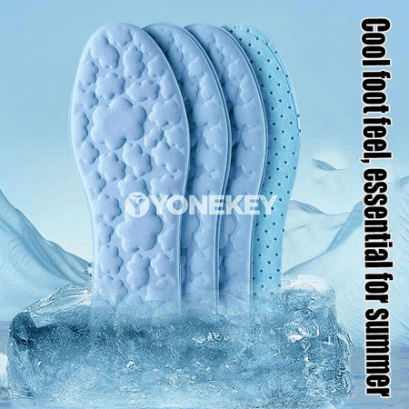 Aýakgap üçin 1 jübüt massajly memory foam içki goýulýanlar