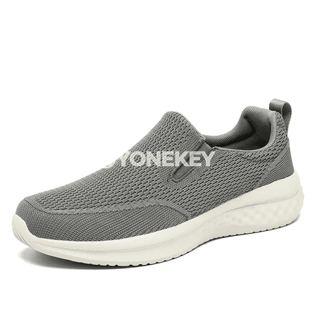 Erkekler üçin ýeňil, dem alýan slip-on gündelik köwüş