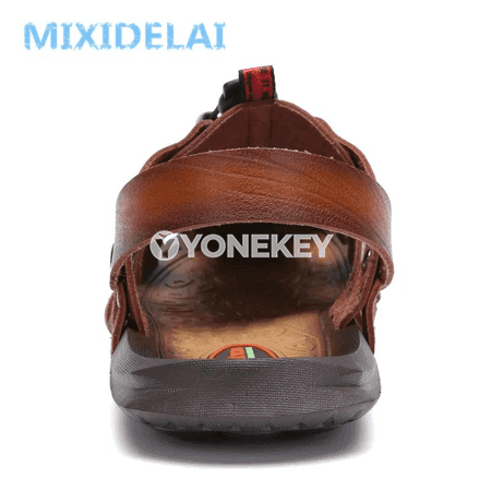 Erkekler üçin rahat tomusky sandal aýakgaplar, ýumşak gündelik flip-flop