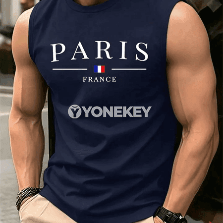 Erkekler üçin ýeňil, dem alýan sport maýkasy, 3D çaply, uly kesim