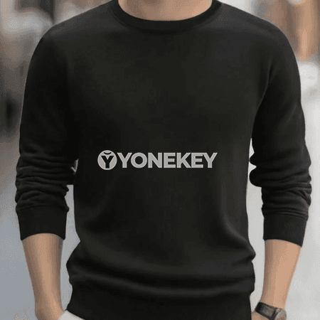 Erkekler üçin rahat giň kesimli ýyly pullover switer