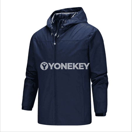 Erkekler üçin ýaz-güýz windproof fermuarly kurtka