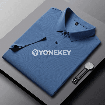 Erkekler üçin çalt guradyjy polo köýnek, ýaz-tomus, rahat stil