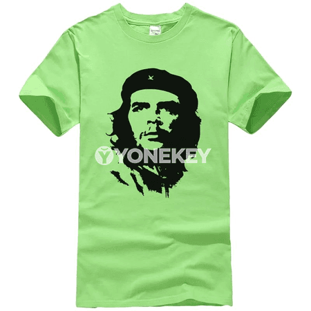 CHE GUEVARA erkekler üçin tomuslaýyn çaply 100% pagta futbolka