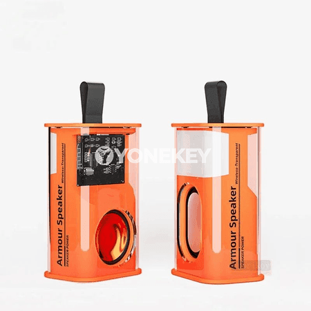 Bluetooth A36 göçme güýçli kolonka, LED, FM, TF, suw geçirmeýän