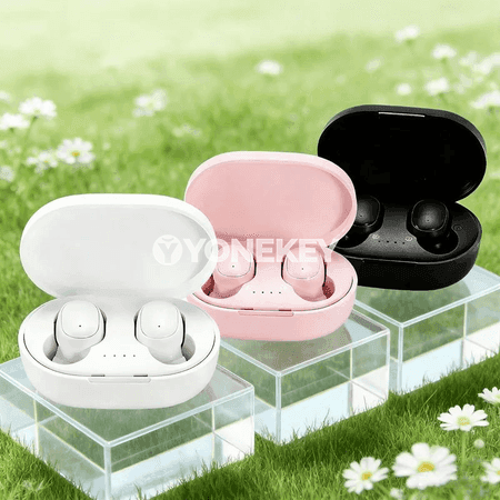 Simsiz TWS Bluetooth gulaklyklar, mikrofonly we zarýad gaply