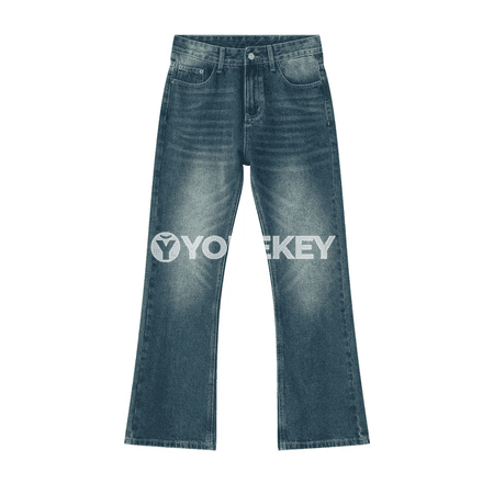 2025 täze erkek jeans: giň kesim, göni balak, retro şäher stili