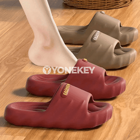 Erkekler üçin EVA öý şypbyklary, galyň tabanly rahat sandal