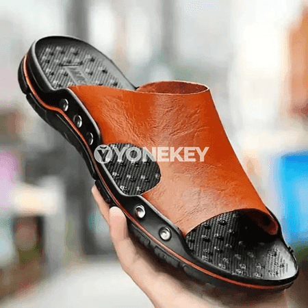 Hakyky deri erkek şypbyklary, uly ölçegli, rahat we ýyly-gaýraýan