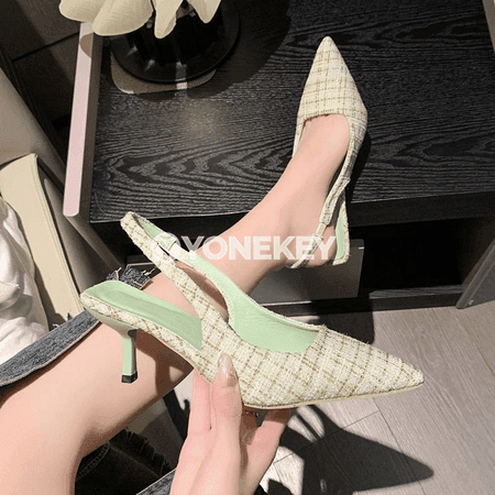 Aýallar üçin ýokary ökjeli açyk sandal köwüşler, tomusky nepis stil