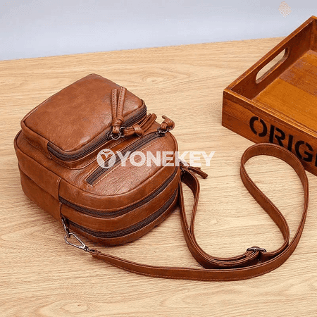 Wintage zenan egin sumkasy, kiçi günlük crossbody sumka