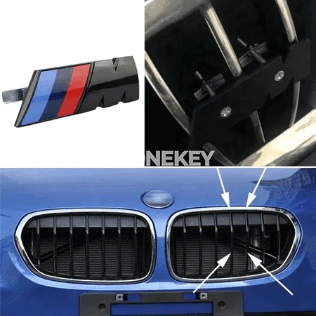 BMW üçin M Sport öň grill emblema stikeri